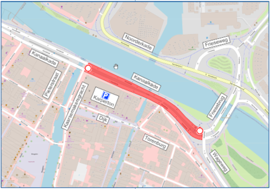 Afsluiting Kanaalkade